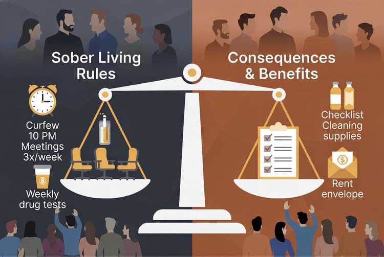The Sober Living House Rules: Structure That Supports Recovery