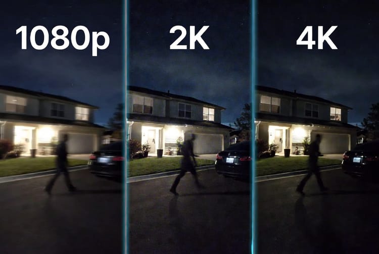 The Security System Camera Resolution: 1080p vs. 2K vs. 4K for Identification
