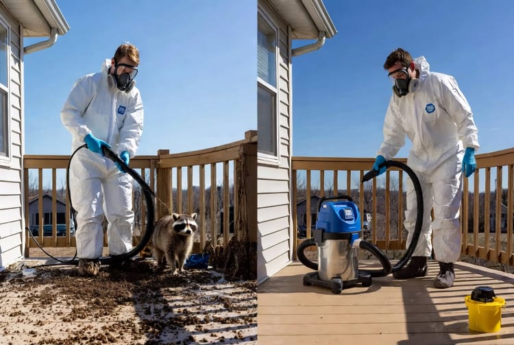The Raccoon Latrine: Health Risks from Roundworm and Safe Cleanup