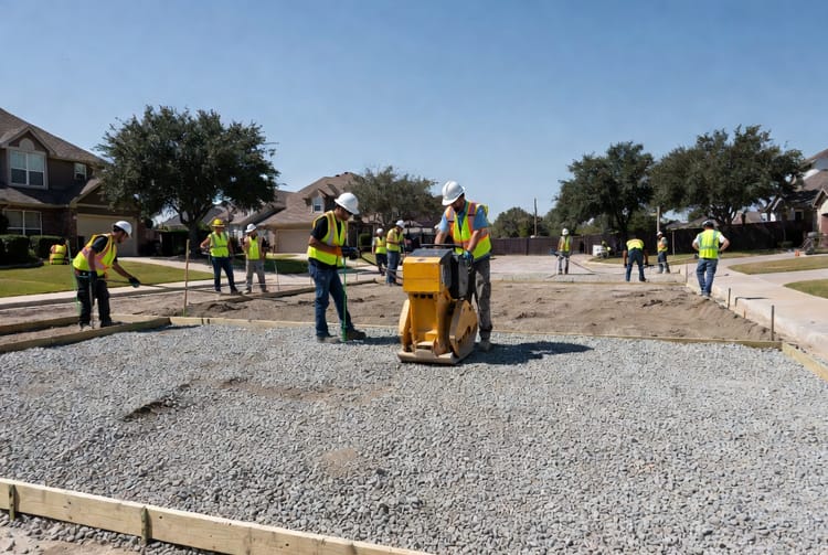 The Concrete Sand Base: Why Proper Subgrade Prevents Cracking