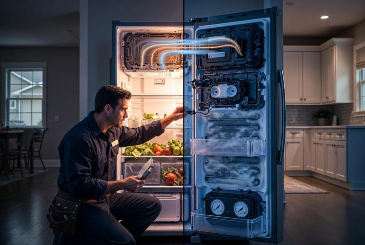 The Refrigerator Damper Control: Why One Section Is Too Warm