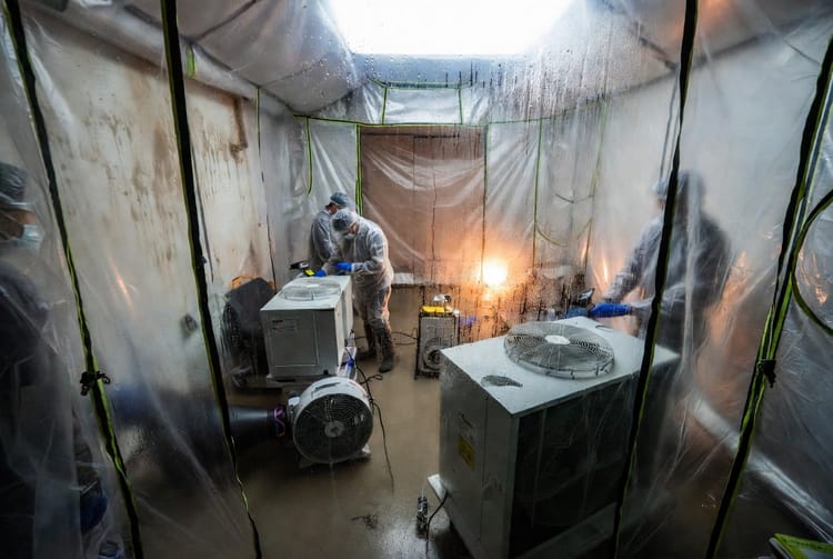 The Drying Chamber: Containing and Accelerating Structural Drying