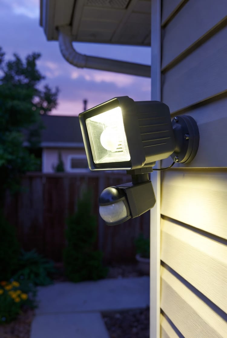 The Outdoor Motion Sensor Light: Choosing Between Passive Infrared and Microwave