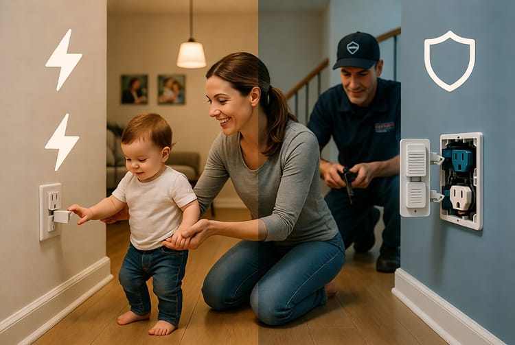 The Tamper-Resistant Outlet: Child Safety Required by Code for New Homes