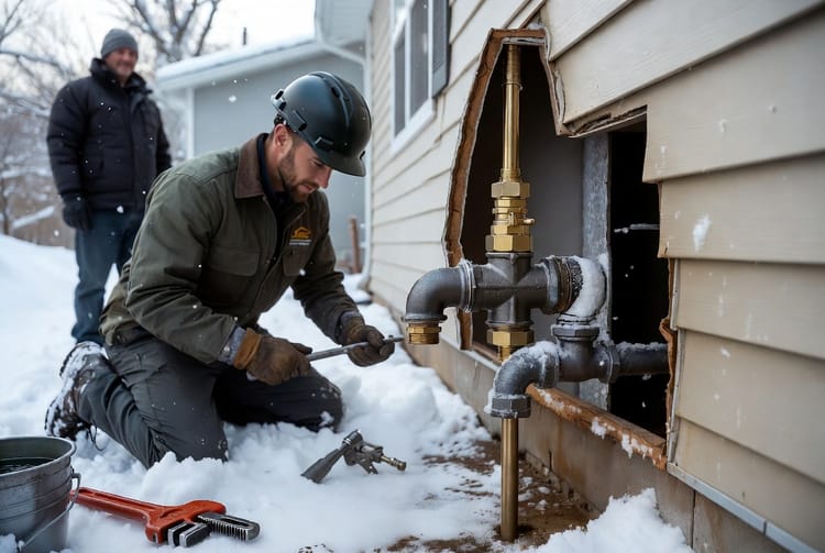 The Hose Bibb Replacement: Upgrading to Frost-Proof Sillcocks