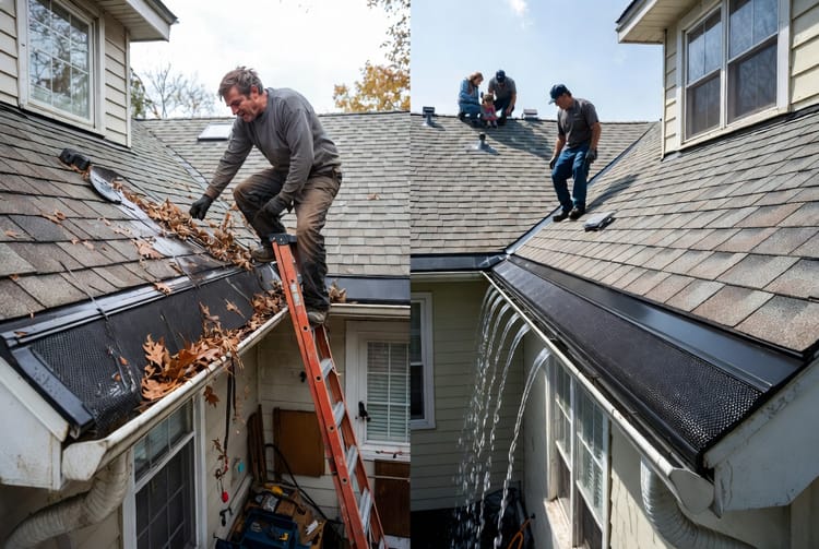The Gutter Leaf Guard Installation: DIY vs. Professional