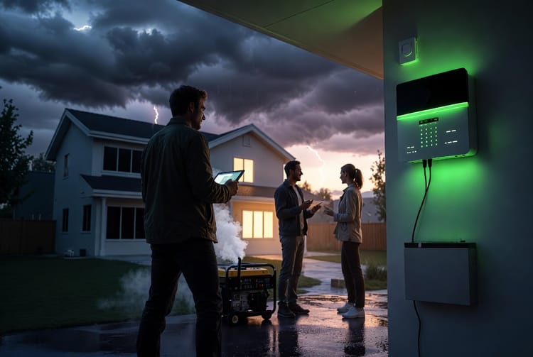 The Security System Backup Power: Battery Life and Generator Options