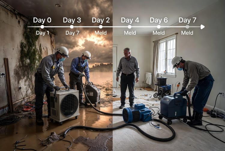 The Post-Flood Mold Growth: Timeline and Prevention