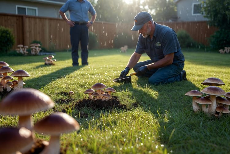 The Lawn Mushrooms: Why They Appear and When to Worry