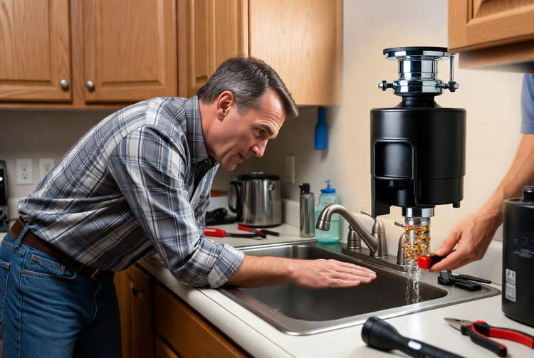 The Garbage Disposal Reset Button: Why It Trips and How to Fix