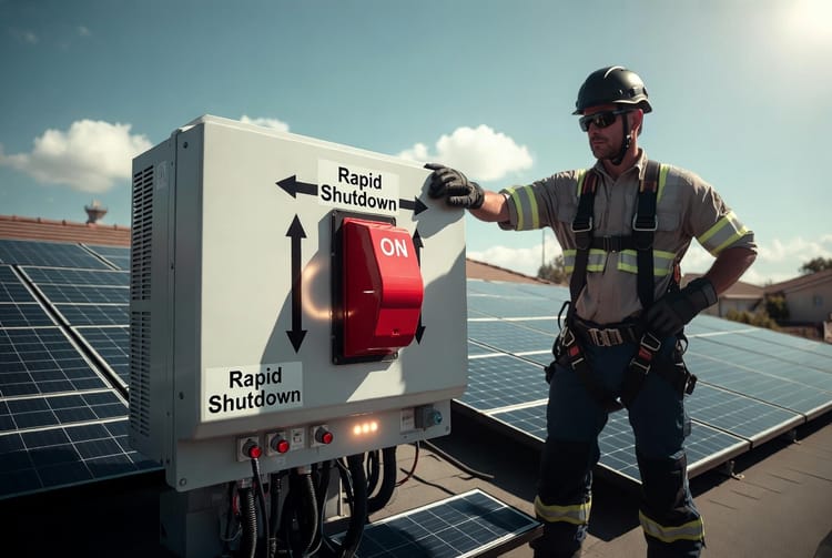 The Solar Panel Automatic Shutoff: Rapid Shutdown Requirements Explained