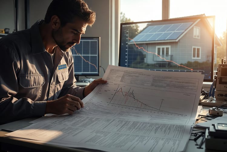 The Solar Panel Degradation Rate: What 25-Year Warranties Actually Mean