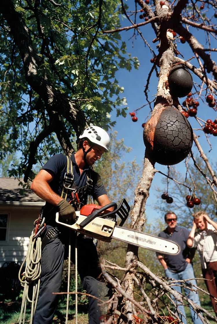 The Tree Black Knot Disease: Managing Galls on Branches