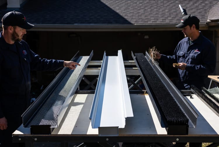 The Gutter Leaf Guard Comparison: Mesh vs. Solid vs. Brush