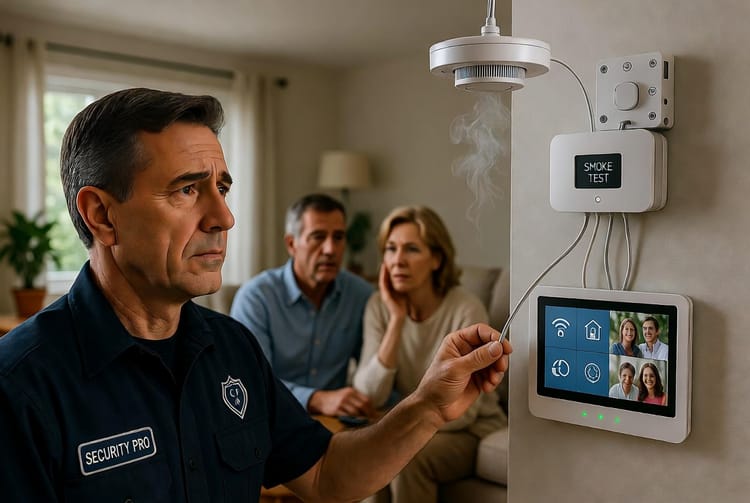 The Security System Smoke and CO Detectors: Why Monitored Alarms Save Lives