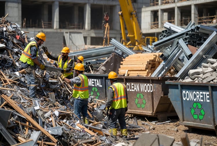 The Construction Debris Recycling: Sorting for Sustainability