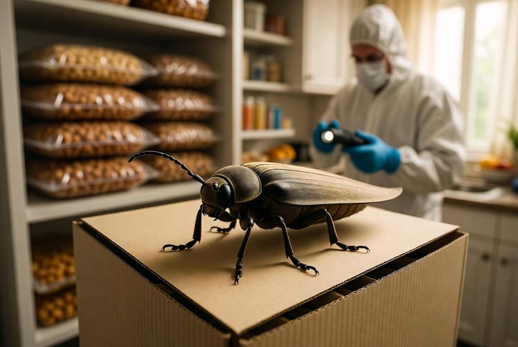 The Sawtoothed Grain Beetle: Flat Body Invades Sealed Packages