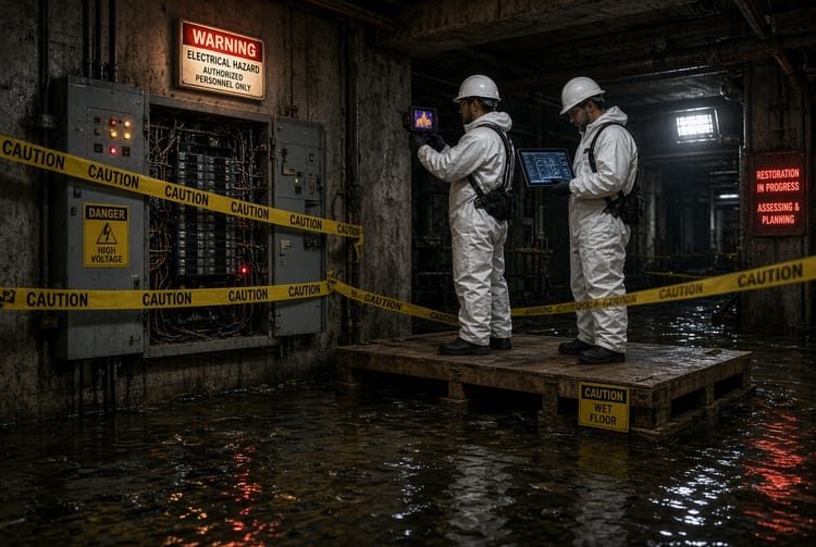 The Flooded Basement Safety: Electrical and Structural Hazards