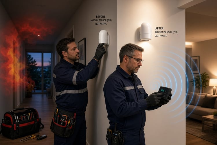 The Motion Sensor Light: Passive Infrared vs. Microwave