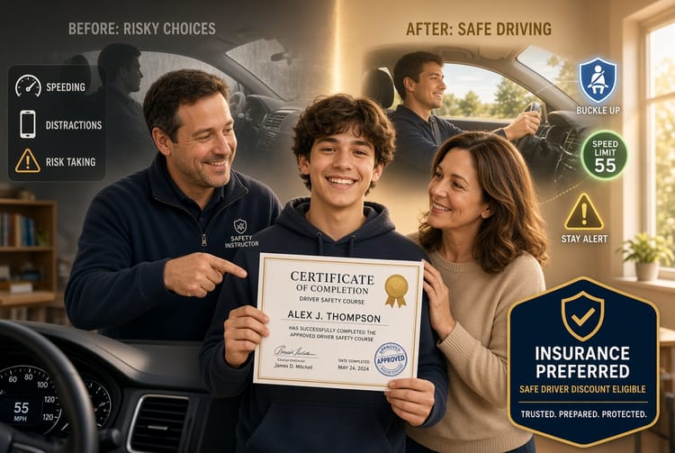 The Teen Driver Safety Course: Discounts and Skills