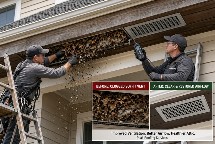 The Roof Soffit Vents: Maintaining Intake Ventilation