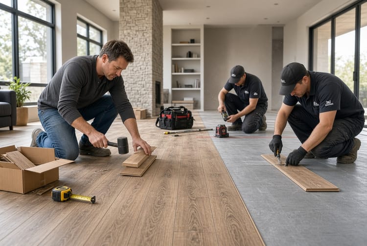 The Laminate Flooring Installation: DIY vs. Professional