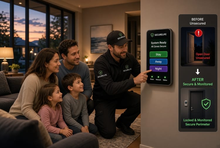 The Security System Arming Modes: Stay, Away, and Night