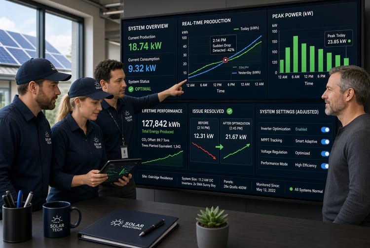 The Solar Panel Data Monitoring: Understanding Your Production Reports
