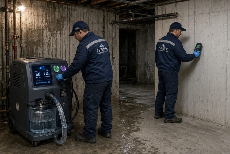 The Flooded Basement Dehumidification: Preventing Mold After Water Removal