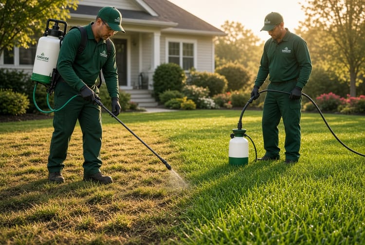 The Lawn Fungicide Application: When and How to Apply