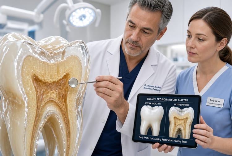 The Tooth Enamel Erosion: Causes, Signs, and Prevention