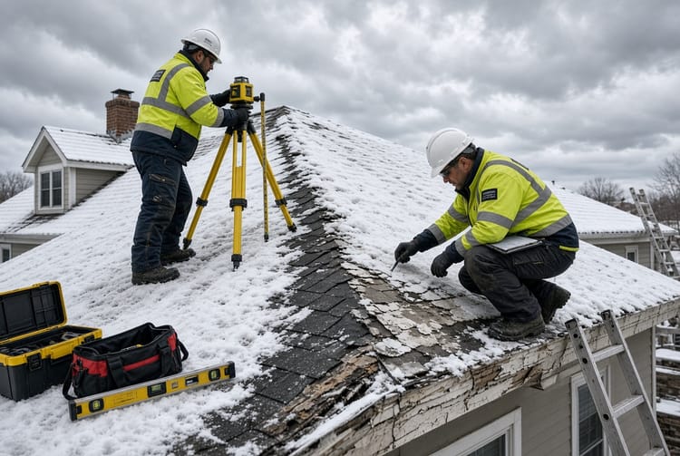 The Roof Structural Inspection: After Heavy Snow or Wind