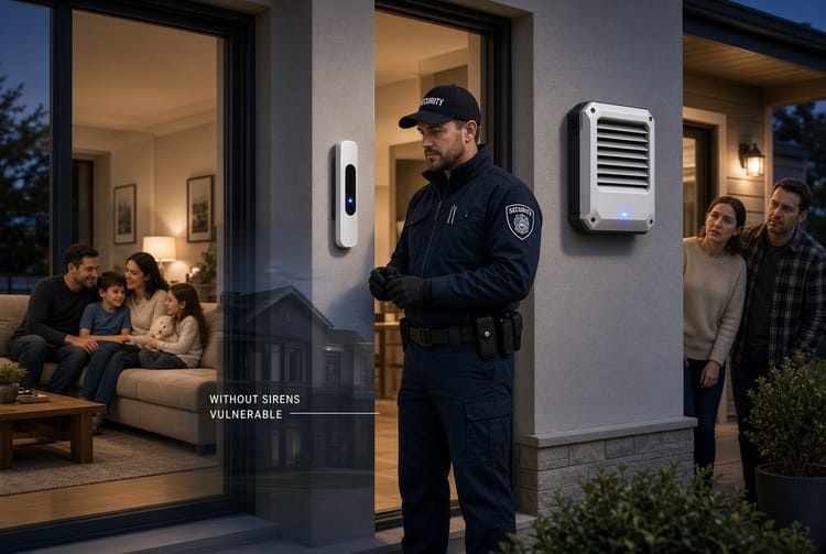 The Security System Siren: Indoor vs. Outdoor Placement