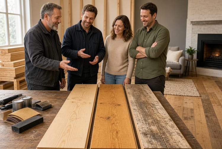 The Pine Flooring Finishes: Natural, Stained, and Distressed
