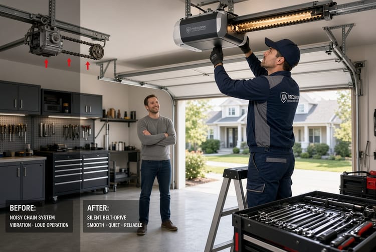 The Garage Door Opener Belt Drive: Benefits and Maintenance