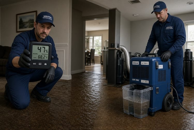 The Post-Flood Mold Prevention: Keeping Humidity Below 50%