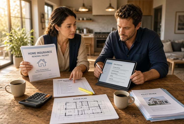 The Home Insurance Renewal: What to Review Each Year