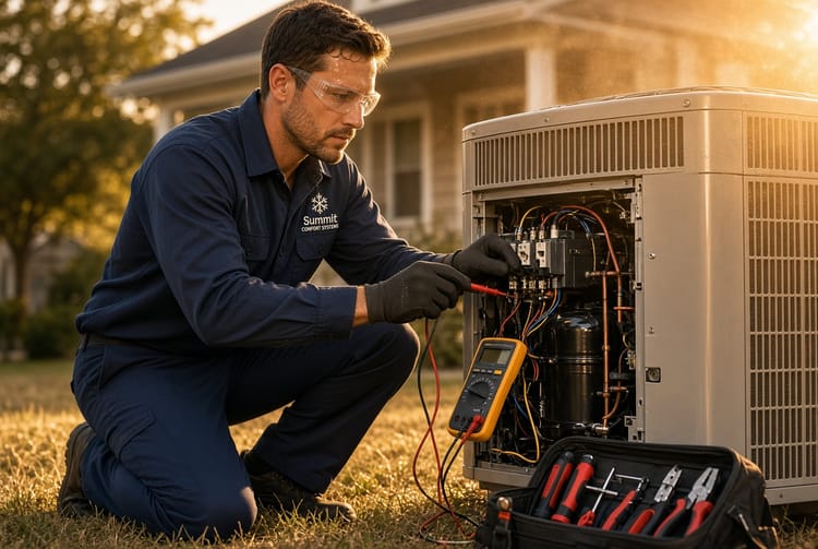 The HVAC Compressor Overload Protector: Preventing Burnout in Extreme Heat