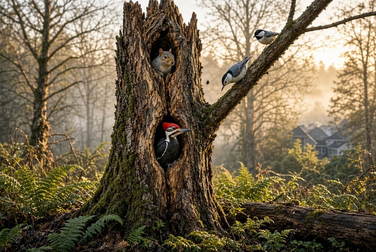 The Tree Cavity Nesting: Managing Wildlife in Dead Trees