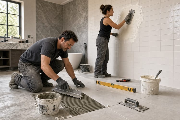 The Tile Installation: Thinset vs. Mastic for Different Applications