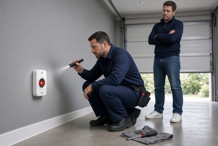 The Garage Door Sensor: Why It's Blinking and How to Fix It