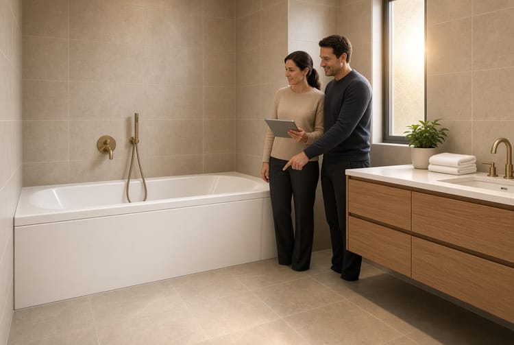 The Bathroom Skirted Tub: Easy Cleaning and Modern Look
