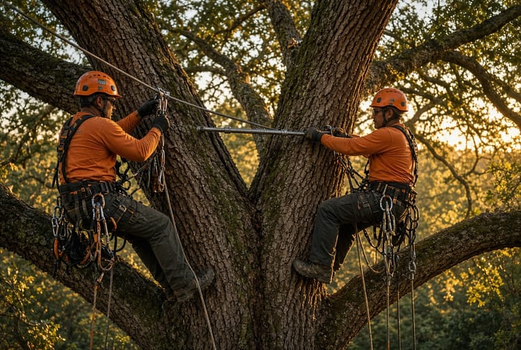 The Tree Cabling and Bracing: Supporting Weak Trees for Longevity