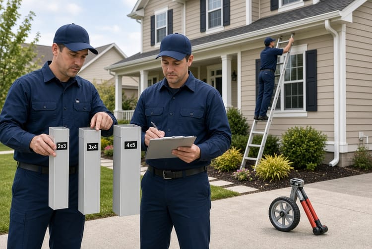 The Gutter Downspout Gutter: What Size Downspout Do You Need?