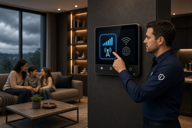 The Security System Cellular vs. Internet: Which Monitoring Path Is Better