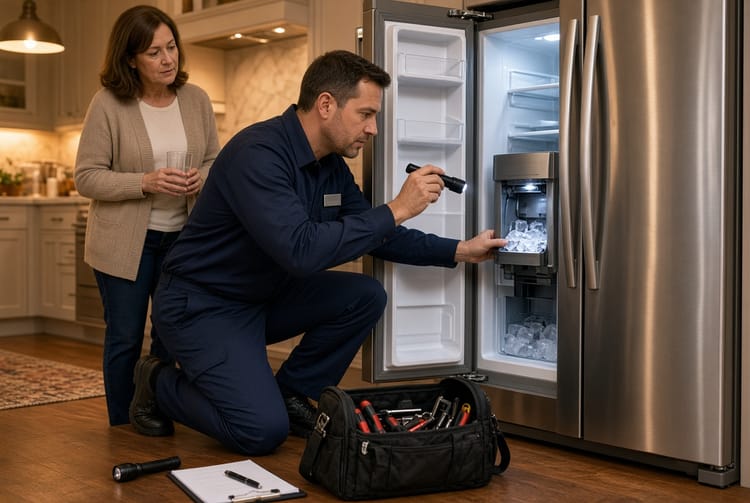 The Refrigerator Ice Dispenser: Why It Won't Dispense Ice