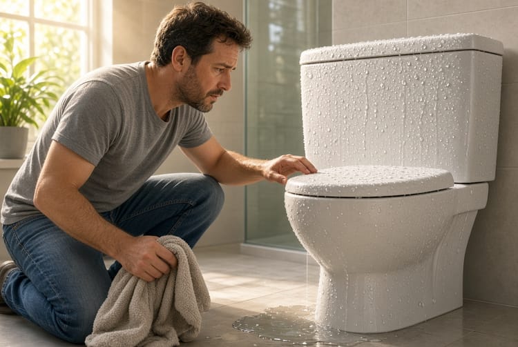 The Toilet Tank Sweating: Causes and Solutions for Condensation