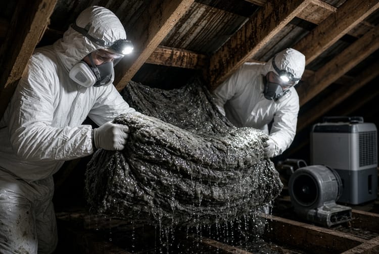 The Flooded Insulation: When to Remove and Replace