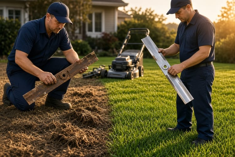 The Lawn Mower Blade Sharpening: Why It Matters for Grass Health