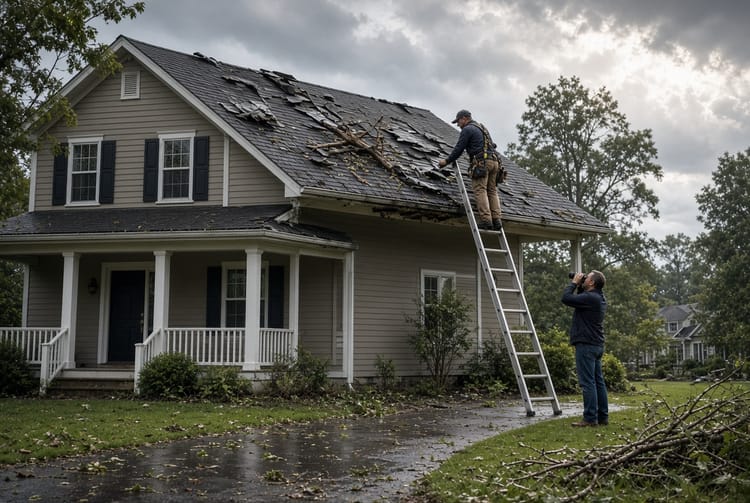The Roof Inspection: What to Look For After a Storm